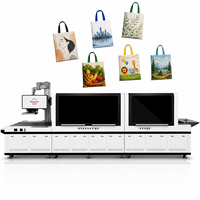 Imprimante professionnelle pour sacs non tissés, machine d'exportation haute vitesse CMYK pour sacs fourre-tout réutilisables en tissu, certifiée CE ISO, pour l'industrie, directement de l'usine