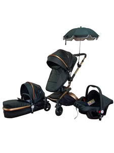 Cochecito de Bebé Plegable de Alta Calidad con Marco de Aleación de Aluminio de Lujo, 3 en 1, Tipo <span class=keywords><strong>Huevo</strong></span>, para Bebés de 0 Meses a 3 Años - Product Image 6