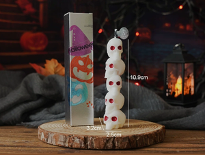 Candele Profumate a Forma <span class=keywords><strong>di</strong></span> Zucca, Teschio e Dito per Halloween, Candele in Cera Spaventose con Logo e Fragranza Personalizzati - Product Image 3