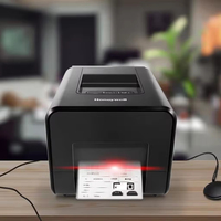 Printer Label Barcode Thermal Transfer Langsung Desktop Honey Well PC300T Baru Original 4-Inci 203dpi 300dpi USB