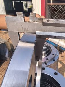 Großformatiger Flansch 3000mm Außendurchmesser Geschmiedeter Stahlplattenflansch - Product Image 4