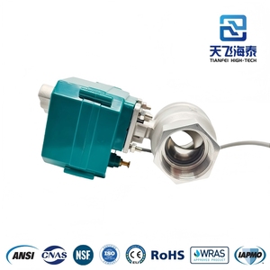 Van bi điện tự động bằng thép không gỉ DN32 32mm (1 1/4 inch) bán buôn từ nhà máy Thiên Tân, dùng để điều khiển nước và khí - Product Image 5