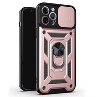 Protecteur d'objectif coulissant à armure dure Ringstand antichoc antichoc pour samsung galaxy a13 a14 a15 coque de téléphone magnétique
