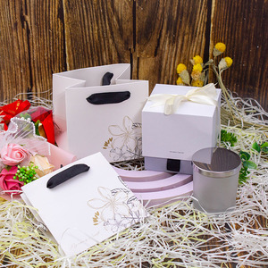 Sang Trọng 10Oz 8Oz Thủy Tinh Màu Đen Nến Lọ Với Nắp Tre Và Hộp Rỗng Xi Lanh Nến Thơm Trong Công Suất Số Lượng Lớn Hộp Giấy - Product Image 6