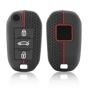 Custodia in silicone per chiave auto <span class=keywords><strong>Opel</strong></span> Corsa D E F Mokka 2024 <span class=keywords><strong>Grandland</strong></span> <span class=keywords><strong>X</strong></span> Cap Combo e Citroen C5 Aircross C4 Cactus C4x X7 - Product Image 6