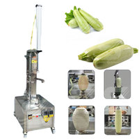 Éplucheur de fruits et légumes électrique SAIDASHI en acier inoxydable à levage pneumatique, machine à éplucher, dénoyaouter et trancher l'ananas, machine à taro