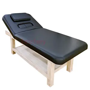 Hochey giá tốt nhất bằng gỗ Spa Salon mỹ phẩm Beauty massage bảng điều trị mặt giường