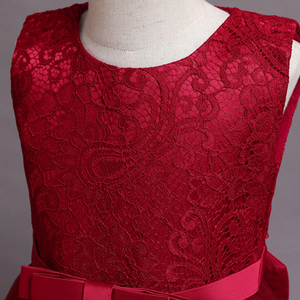 女童长款晚礼服新款设计正式生日派对礼服童装正式礼服婚礼 - Product Image 6