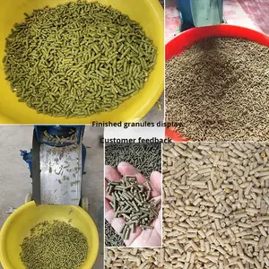 中国家庭用小型飼料ペレットマシン,鶏/アヒル/牛/羊の繁殖70kg 3ヶ月保証 - Product Image 2