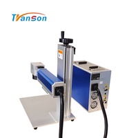 Machine de marquage et de gravure au laser à fibre 20W-100W pour acrylique, MDF, bois, métal, papier, cuir - AI/DXF
