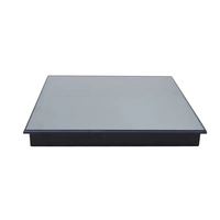 Superventas Grace Stage Lighting Abysm Mini Stage Floor Mirror 3D Led Dance Floor Led Juegos de calle Infinity Led Dance Floor