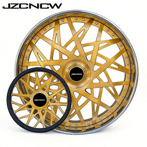 JZCNCW Jantes forgées personnalisées 3 pièces 5x120.65mm 20 22 24 26 28 30 pouces à déport profond pour pneus de voitures particulières Caprice Impala - Product Image 3