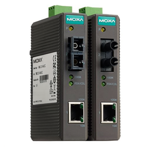 Convertisseur Ethernet vers fibre optique Moxa Imc-21-M-Sc 100m SC monomode de qualité industrielle - Product Image 2