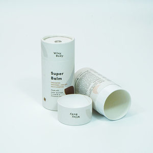 Giấy Cones Giấy Tròn Chapstick Lip Balm Ống Sinh Thái Thân Thiện Tông Đẩy Lên Khử Mùi Dính Bao Bì Ống Container - Product Image 1