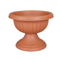 Pot en résine plastique créatif IRIS pour l'extérieur, imitant une tasse à vin en céramique, pour jardin et maison, pot à fleurs amovible pour bonsaï avec gravure