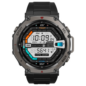 นาฬิกาสมาร์ทวอทช์ Factory DM58 หน้าจอ AMOLED 1.43 นิ้ว สำหรับผู้ชาย รองรับ GPS โทรออกผ่านบลูทูธ นาฬิกาออกกำลังกายสำหรับ Android iOS พร้อมฟังก์ชั่นติดตามสุขภาพ - Product Image 5