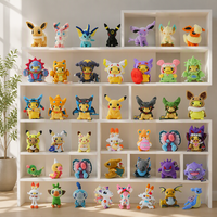 Peluches Pokémon Eevee 12 pouces, animaux en peluche rembourrés en coton PP, peluches d'anime en gros, objets de collection pour fans, cadeau de vacances