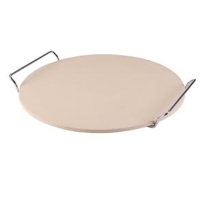 Juego de piedras para <span class=keywords><strong>pizza</strong></span> para exteriores con soporte de hierro, herramientas para hornear, cortador de <span class=keywords><strong>pizza</strong></span> de una sola rueda - Product Image 4