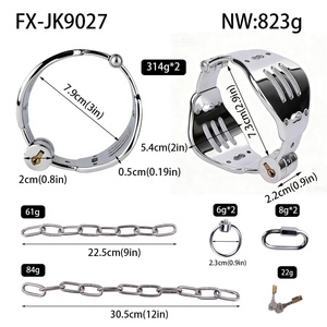 9027 Esposas de Tobillo BDSM Exclusivamente Diseñadas como Juguetes Sensuales para Juegos de Coqueteo y Escenarios de Sumisión en Juegos de Rol - Product Image 6