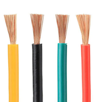 1007 brin 24AWG PVC isolation fil électrique en cuivre Type de produit de haute qualité