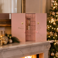 Boîte de parfum de luxe personnalisée avec flacon de parfum en verre vide de 50 ml, fermeture magnétique, emballage rigide