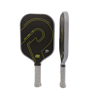 <span class=keywords><strong>Raquette</strong></span> de <span class=keywords><strong>pickleball</strong></span> en fibre de carbone T700 la plus vendue, durable et de qualité supérieure, épaisseur 16 mm, thermoformée Toray - Product Image 1