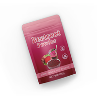 Poudre de betterave personnalisée 100 g/sac poudre de racine de betterave biologique poudre de betterave poudre de betterave