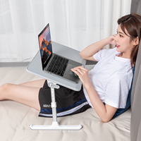 Bureau pliable pour ordinateur Portable 17 pouces, plateau pour ordinateur Portable, Table pour lit Portable, bureau pour ordinateur Portable pour travailler, écrire et manger