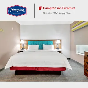Conjunto de dormitorio moderno de alta calidad, muebles de Hotel Hampton Inn en Holtel