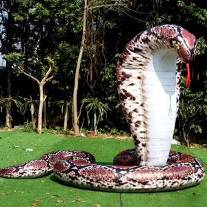 ของเล่นงูเป่าลมยักษ์ Zhenmei สำหรับโฆษณา - ดีไซน์สมจริงสำหรับตกแต่งวันฮาโลวีนและงานปาร์ตี้ - Product Image 1