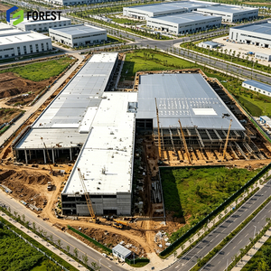 Fabricante de Almacenes Prefabricados con Estructura de Acero Resistente, Naves Agrícolas, Revestimiento de Edificios, Protección Contra la Corrosión - Product Image 1