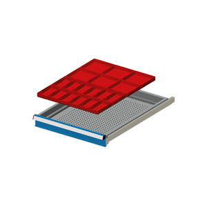 Fami <b>Drawer</b> Partition Material <b>Set</b> 27x36mm Front Height 100-125mm For Storage Organization - Product Image 1