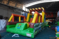 Parcours d'obstacles gonflable en PVC personnalisé LILYTOYS pour parc d'aventure