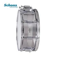 Wholesale 14*5.5 Inch Stainless Steel Shell Marching Snare Drum, Manufacturer Percussion Instrument with Various Sizes