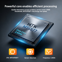 Tablet PC Tangguh 10.1 Inci 4G Wi-Fi Android 15 MTK 8GB RAM Layar Kapasitif 2.4GHz 1000 Nits Komputer Industri Terintegrasi