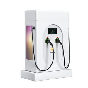 เครื่องชาร์จรถยนต์ไฟฟ้าแบบออลอินวัน Wiren พร้อมแบตเตอรี่ในตัว 2 หัวชาร์จกระแสตรงแบบเร็ว สำหรับใช้งานเชิงพาณิชย์และสำหรับยานพาหนะจำนวนมาก - Product Image 3