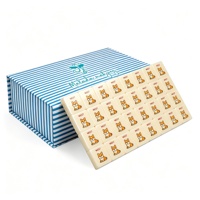 Vente en gros d'emballages de jeu de mahjong haut de gamme imperméables avec logo personnalisé, boîte cadeau de luxe avec insert en mousse EVA et taille personnalisée