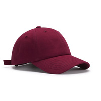 Casquette de baseball 6 panneaux souple et non structurée de marque de distributeur personnalisée casquette de papa avec logo de broderie personnalisée