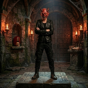 Máscara <span class=keywords><strong>de</strong></span> Látex <span class=keywords><strong>de</strong></span> Demonio <span class=keywords><strong>Diablo</strong></span> Rojo <span class=keywords><strong>con</strong></span> <span class=keywords><strong>Cuernos</strong></span> - Máscara <span class=keywords><strong>de</strong></span> Terror <span class=keywords><strong>de</strong></span> Cara Completa para Halloween, Cosplay y Fiestas <span class=keywords><strong>de</strong></span> Casas Encantadas - Product Image 6