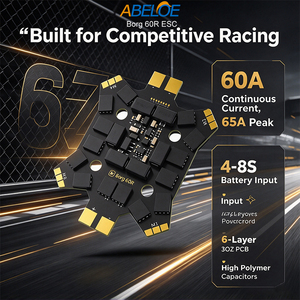 ESC Profesional Borg 60R 60A 4S a 8S con Protección Contra Chispas y Sobretensiones 4 en 1 para Drones FPV Freestyle - Product Image 1