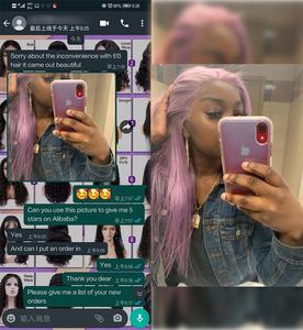 Peluca de cabello humano brasileño virgen, de 40 pulgadas postizo, sin pegamento, color <span class=keywords><strong>rubio</strong></span> 613 HD, con cierre Frontal, transparente, sin pegamento - Product Image 5