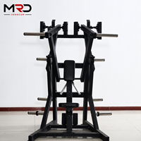 Máquina de entrenamiento de fuerza multifunción con carga de placas para uso en gimnasio o en casa