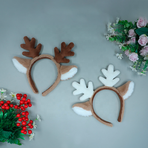 H0002 عيد الميلاد عقال ندفة الثلج الغزلان الأذن عقال الغزلان عقال في المخزون مهرجان رئيس الملحقات - Product Image 4