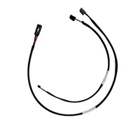 Faisceau de câbles de connexion interne UL1015 avec enveloppe en fibre d'acétate pour cartes de contrôle PCB et appareils électroménagers