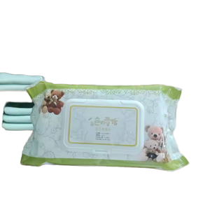 Mini toallita de bebé de algodón biodegradable secreta ecológica Etiqueta Privada toallitas húmedas no tejidas para pañales para glúteos Cleani - Product Image 1