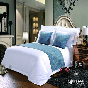 Support Samples Wholesale Custom Hotel <strong>Bed</strong> <strong>Runner</strong> and Cushion Set - Product Image 4