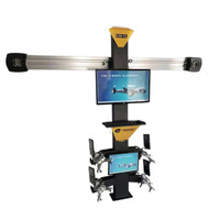 Fourniture de Logo personnalisé automobile 110/220v plateau tournant voiture 3D quatre roues alignement Machine aligneur