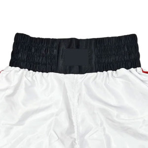 Créez vos propres shorts de boxe MMA personnalisés avec impression de logo sur le devant, respirants, à séchage rapide, pour la pratique du Muay Thai et de la boxe. - Product Image 5