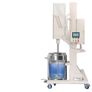 Máquina de mezcla y emulsificación de alta velocidad de 100-400 L para alimentos, plásticos, productos químicos y biológicos, con HMI y PLC - Product Image 1