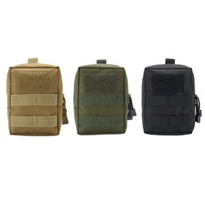 Tactical Ammo Pouch <b>MOLLE</b> Zipper Utility <b>Bag</b> Outdoor Hunting Toiletry <b>Bag</b> Waterproof Nylon Softback Unisex - Product Image 1